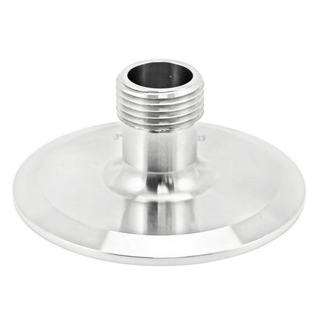 Stainless Steel Tri-Clover Fitting - 3" TC X 3/4" Male Garden Hose