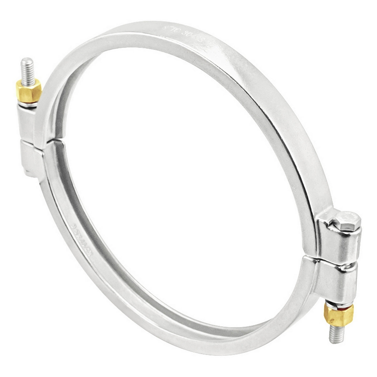 Stainless Steel Tri-Clover High Pressure Clamp - 8" TC