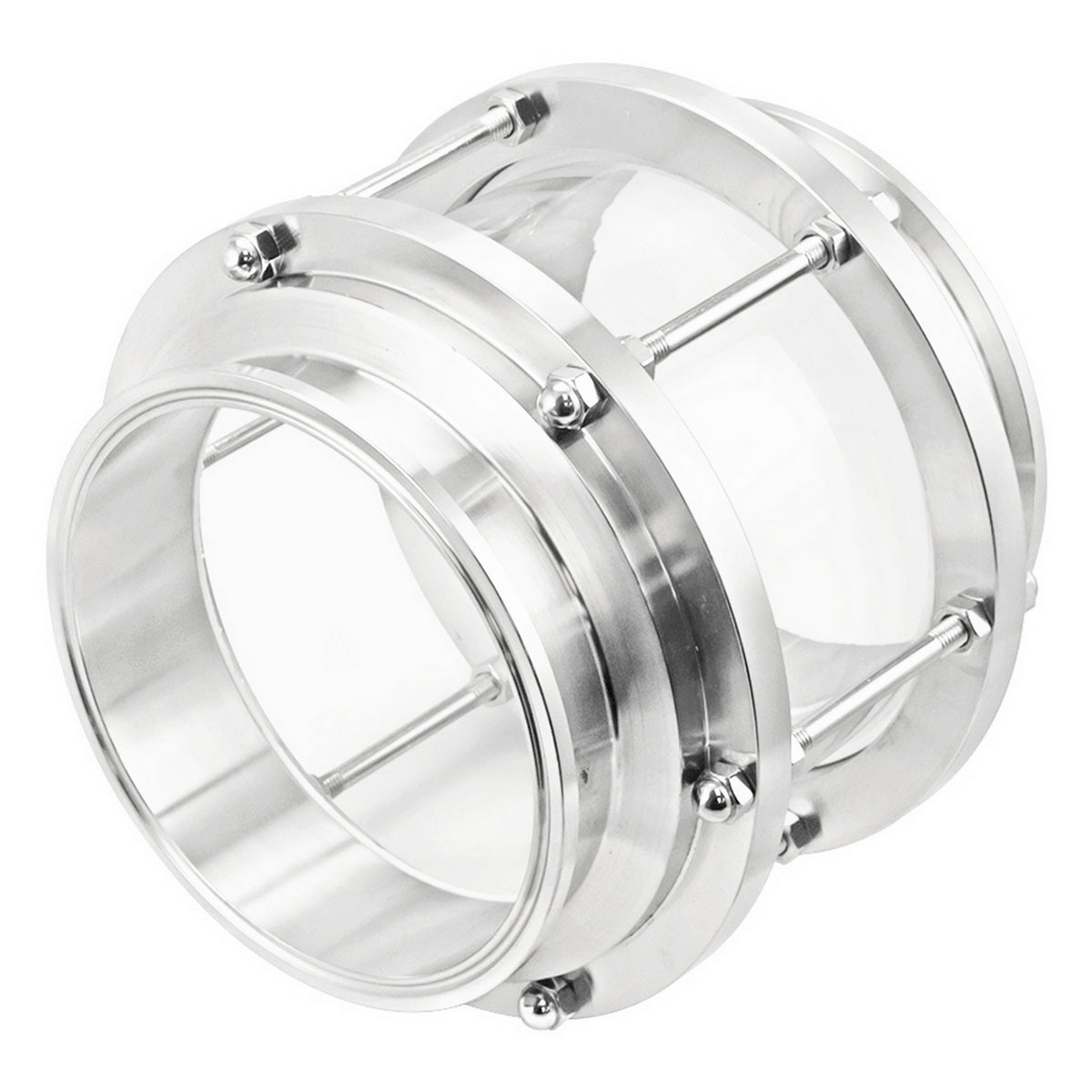 Stainless Steel Tri-Clover Sight Glass - 6" TC