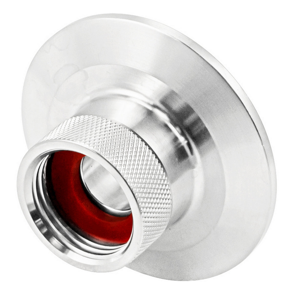Stainless Steel Tri-Clover Fitting - 2" TC X 3/4" Female Garden Hose