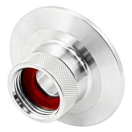 Stainless Steel Tri-Clover Fitting - 2" TC X 3/4" Female Garden Hose