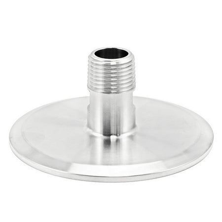 Stainless Steel Tri-Clover Fitting - 3" TC X 1/2" Male NPT