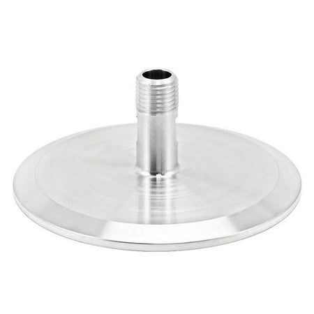 Stainless Steel Tri-Clover Fitting - 3" TC X 1/4" Male NPT