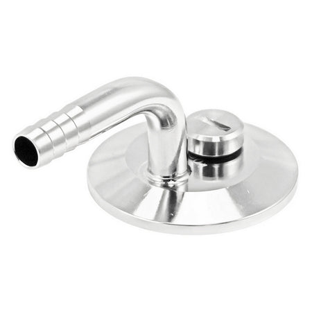 Stainless Steel Tri-Clover Pressurized Transfer Fitting - 1.5" TC