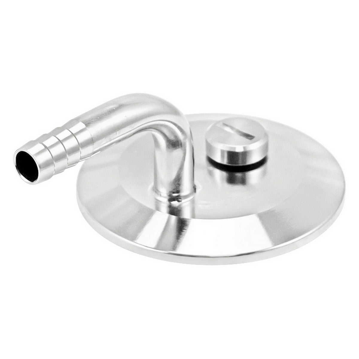Stainless Steel Tri-Clover Pressurized Transfer Fitting - 2" TC
