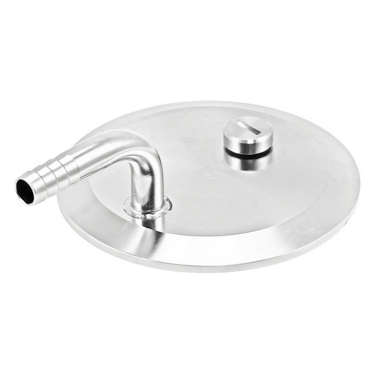 Stainless Steel Tri-Clover Pressurized Transfer Fitting - 3" TC