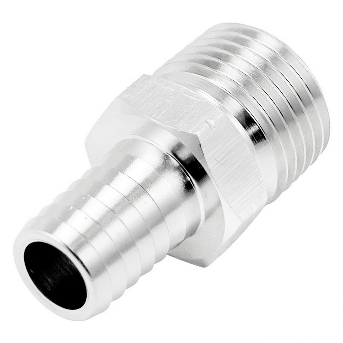 Stainless Steel Fitting - 1/2" Male BSP X 1/2" OD Barb