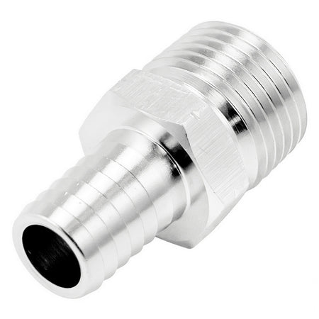 Stainless Steel Fitting - 1/2" Male BSP X 1/2" OD Barb