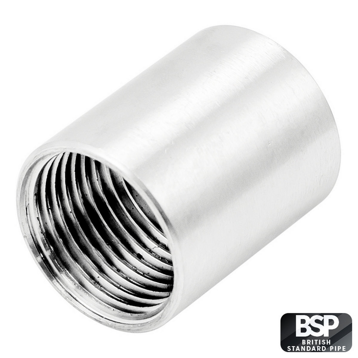 Stainless Steel Coupler - 1/2" Female BSP