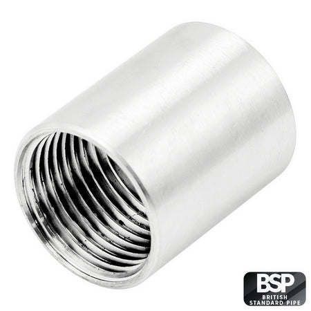 Stainless Steel Coupler - 1/2" Female BSP