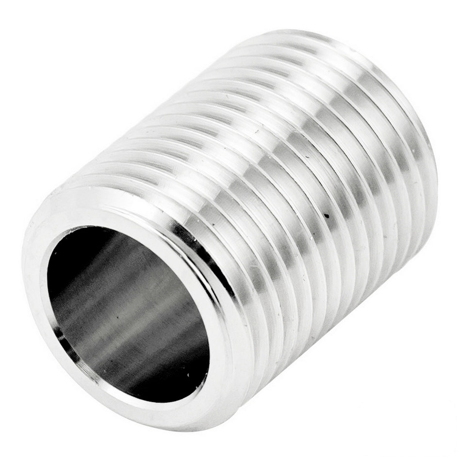 Stainless Steel Close Nipple - 1/2" Male BSP (1")