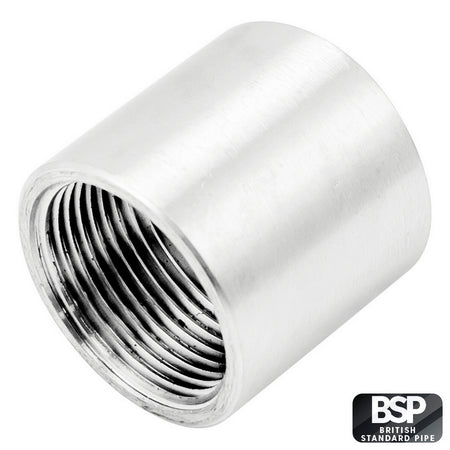 Stainless Steel Coupler - 1" Female BSP