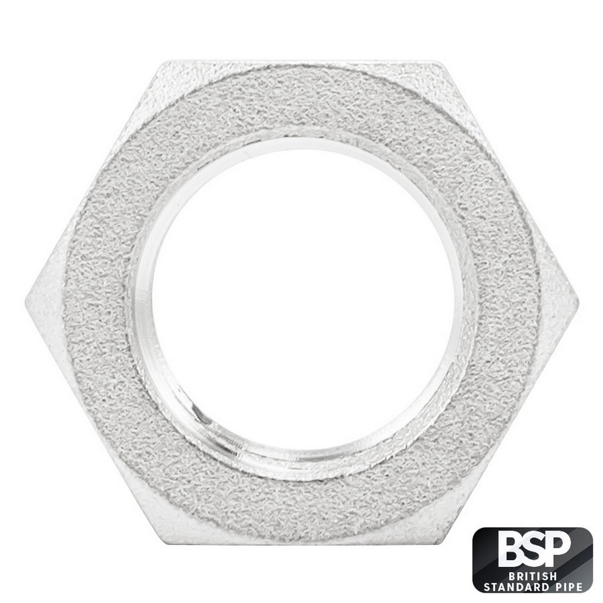 Stainless Steel Lock Nut - 3/8" BSP