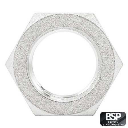 Stainless Steel Lock Nut - 3/8" BSP