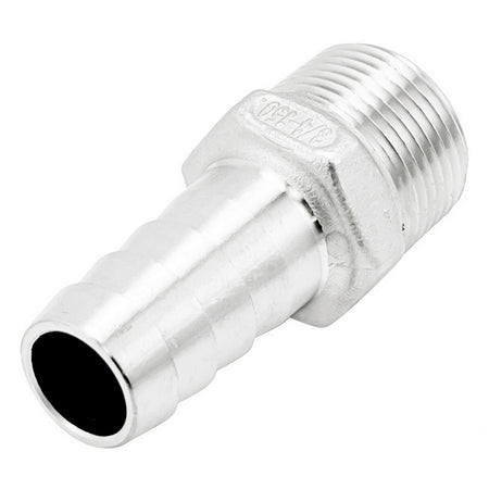 Stainless Steel Fitting - 3/4" Male BSP X 3/4" OD Barb