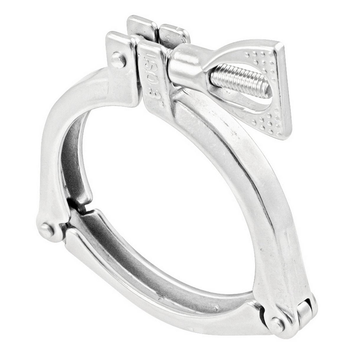 Stainless Steel Tri-Clover Three Segment Clamp - 4" TC