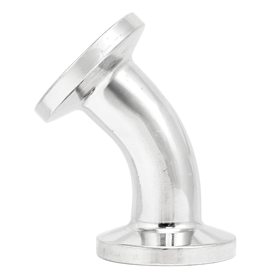 Stainless Steel Tri-Clover 45° Elbow - 1/2" TC
