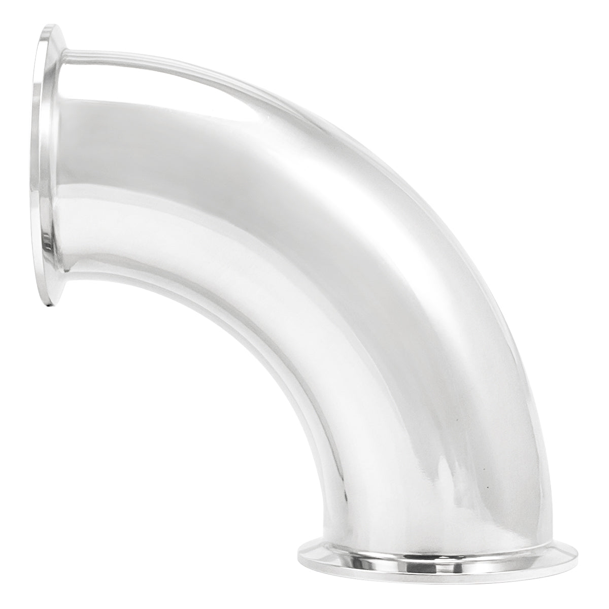 Stainless Steel Tri-Clover 90° Elbow - 2.5" TC
