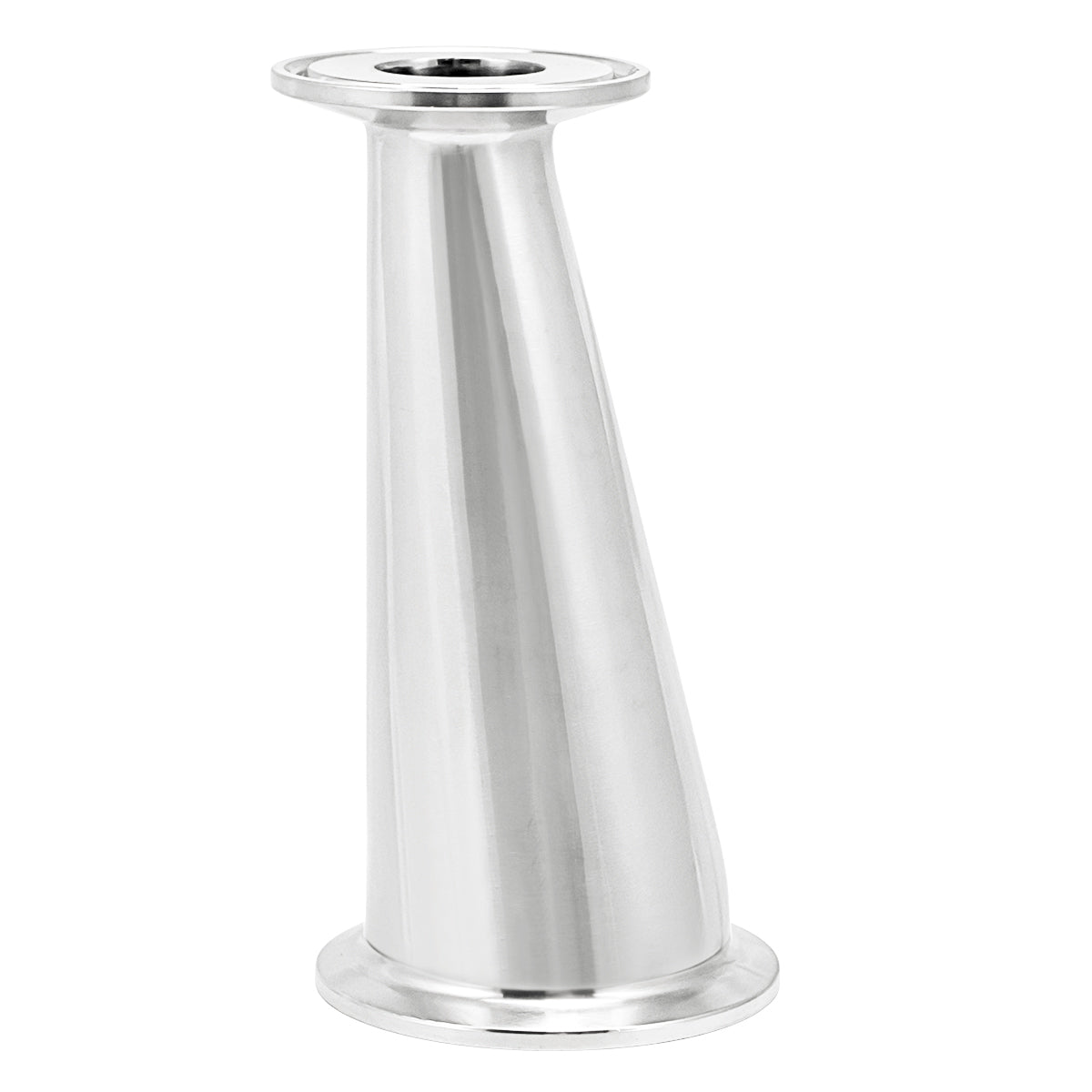 Stainless Steel Tri-Clover Eccentric Reducer - 2" TC X 1" TC