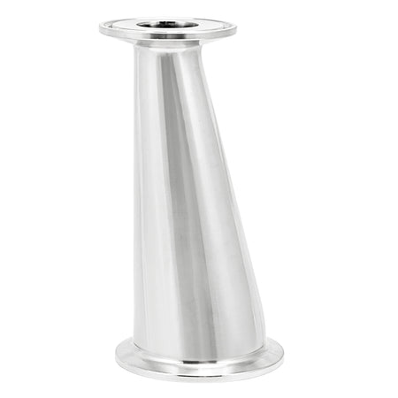Stainless Steel Tri-Clover Eccentric Reducer - 2" TC X 1" TC
