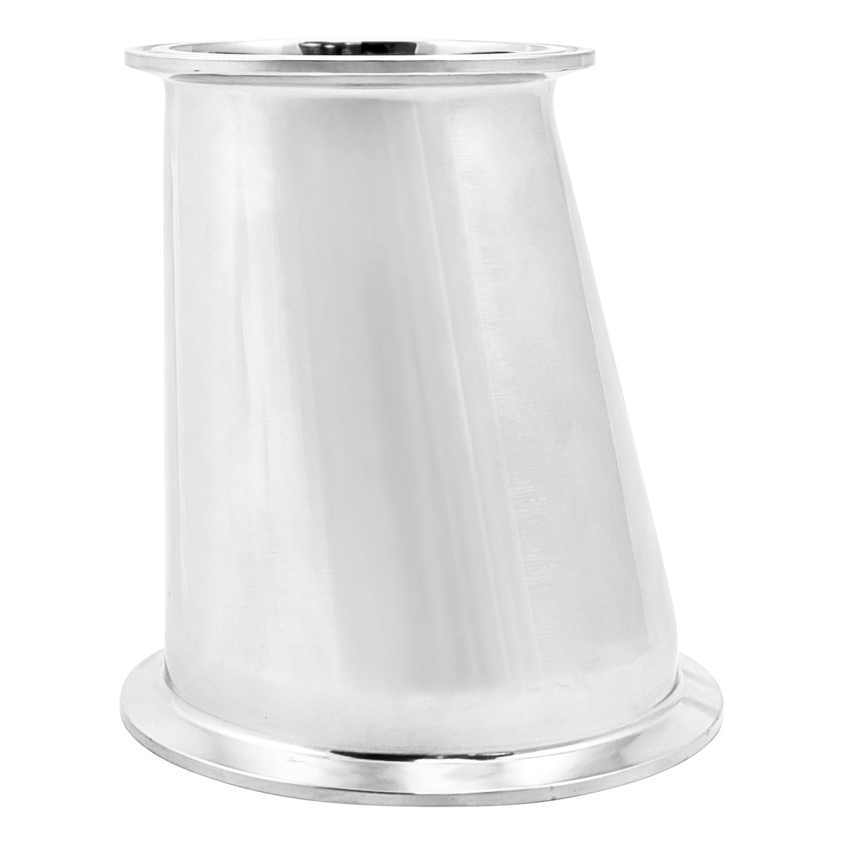 Stainless Steel Tri-Clover Eccentric Reducer - 4" TC X 3" TC