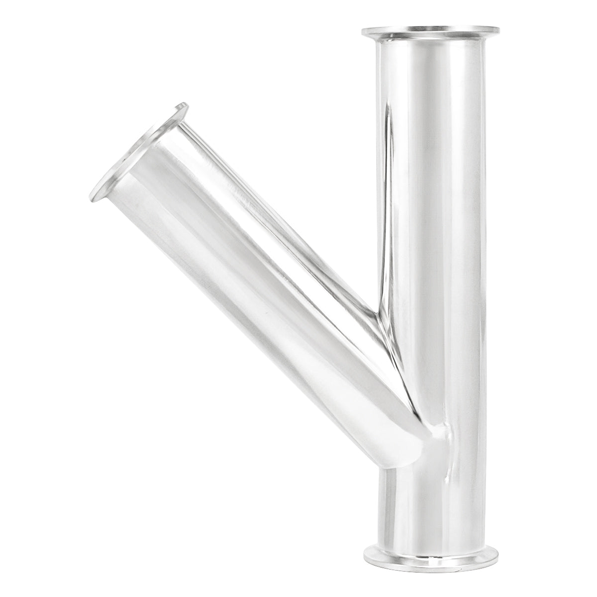 Stainless Steel Tri-Clover Lateral Wye - 2" TC