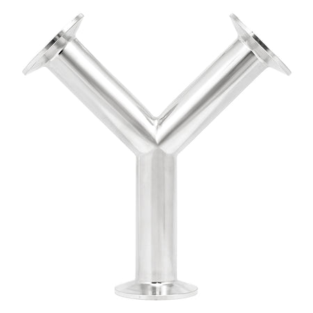 Stainless Steel Tri-Clover Wye - 1" TC