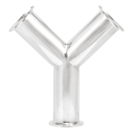 Stainless Steel Tri-Clover Wye - 1.5" TC