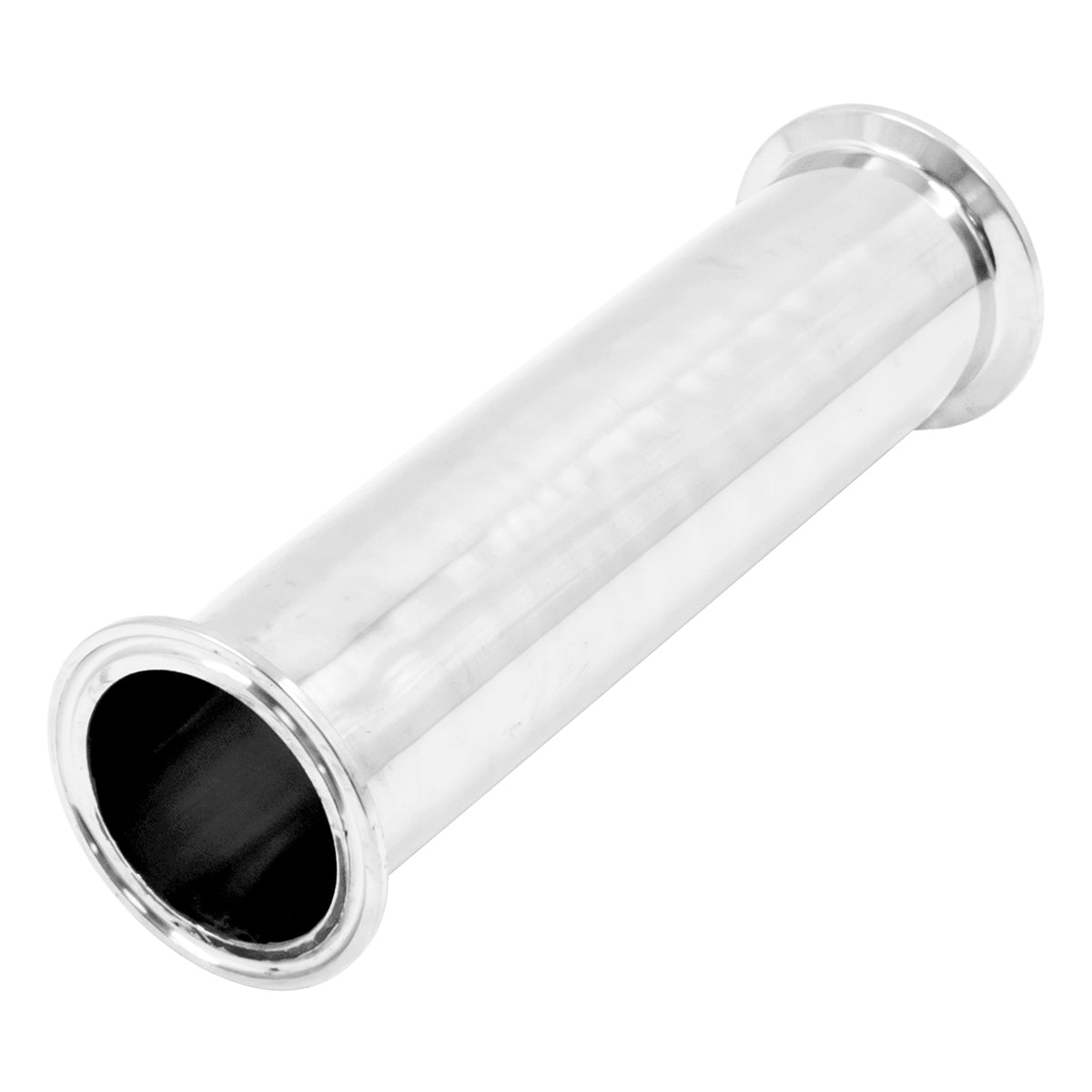 Stainless Steel Tri-Clover Extension Tube - 2" TC (8")