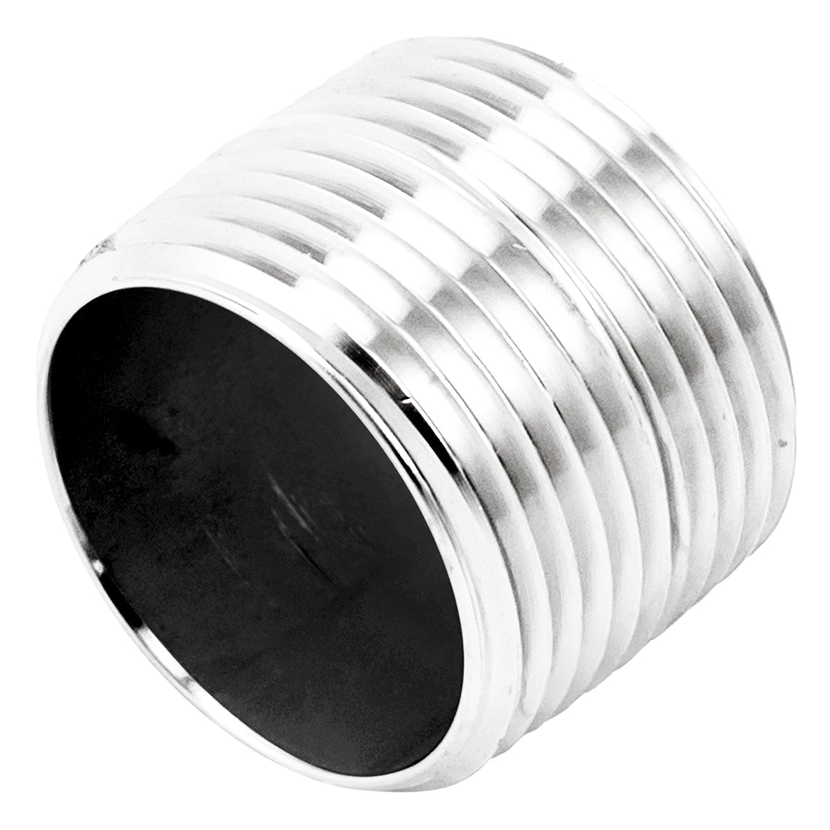 Stainless Steel Close Nipple - 1" Male NPT (1")