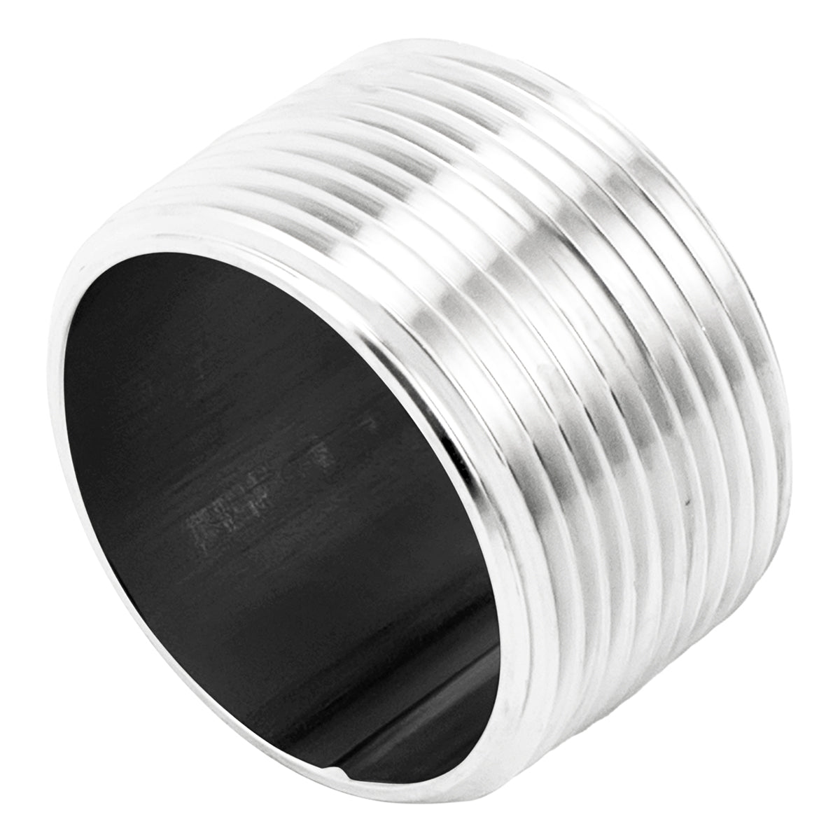 Stainless Steel Close Nipple - 1 1/4" Male NPT (1")