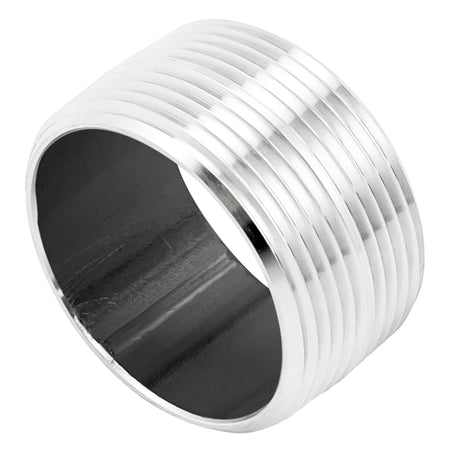 Stainless Steel Close Nipple - 1 1/2" Male NPT (1")