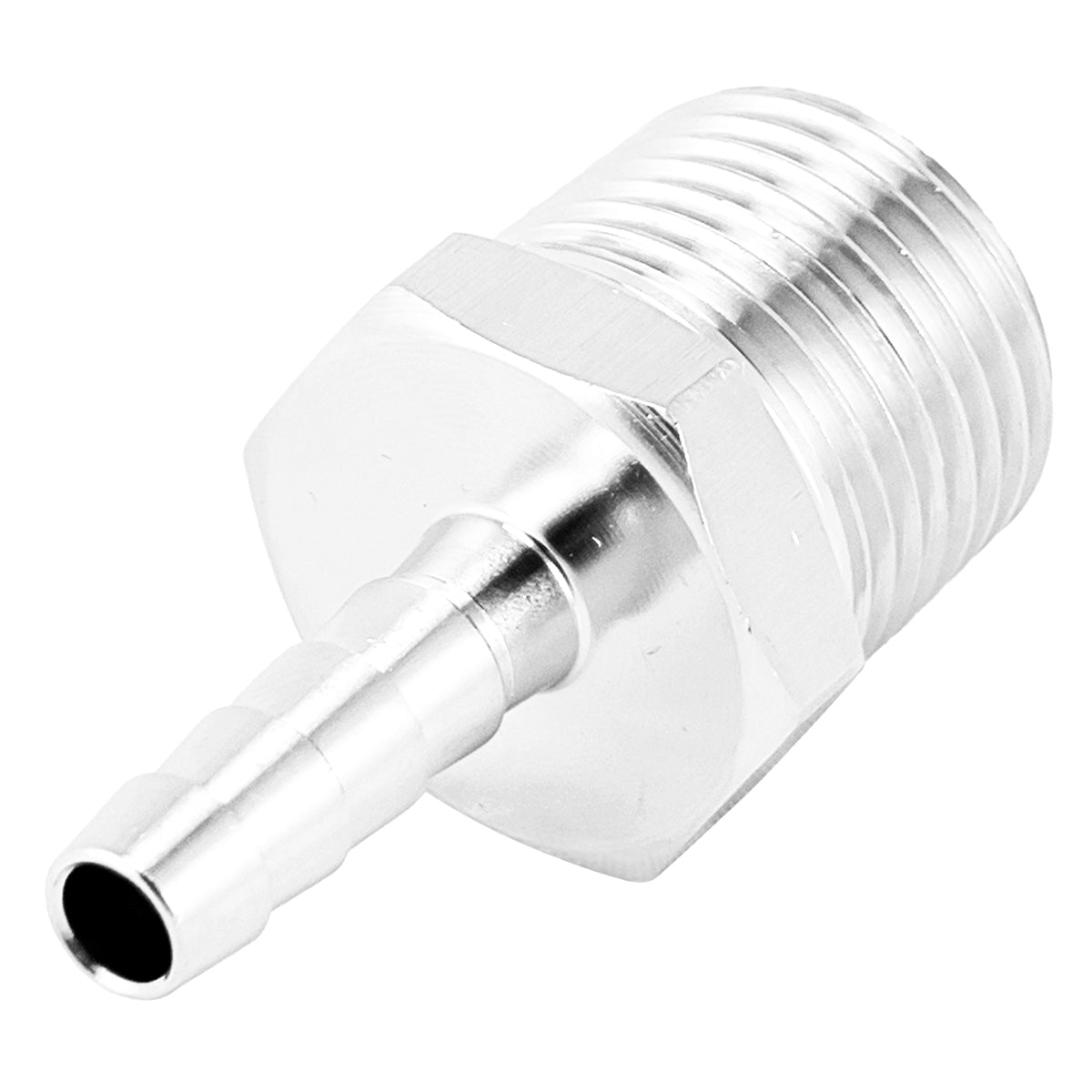 Stainless Steel Fitting - 1/2" Male NPT X 1/4" OD Barb