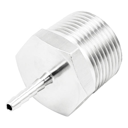 Stainless Steel Fitting - 3/4" Male NPT X 1/8" OD Barb