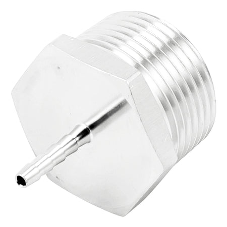 Stainless Steel Fitting - 1" Male NPT X 1/8" OD Barb