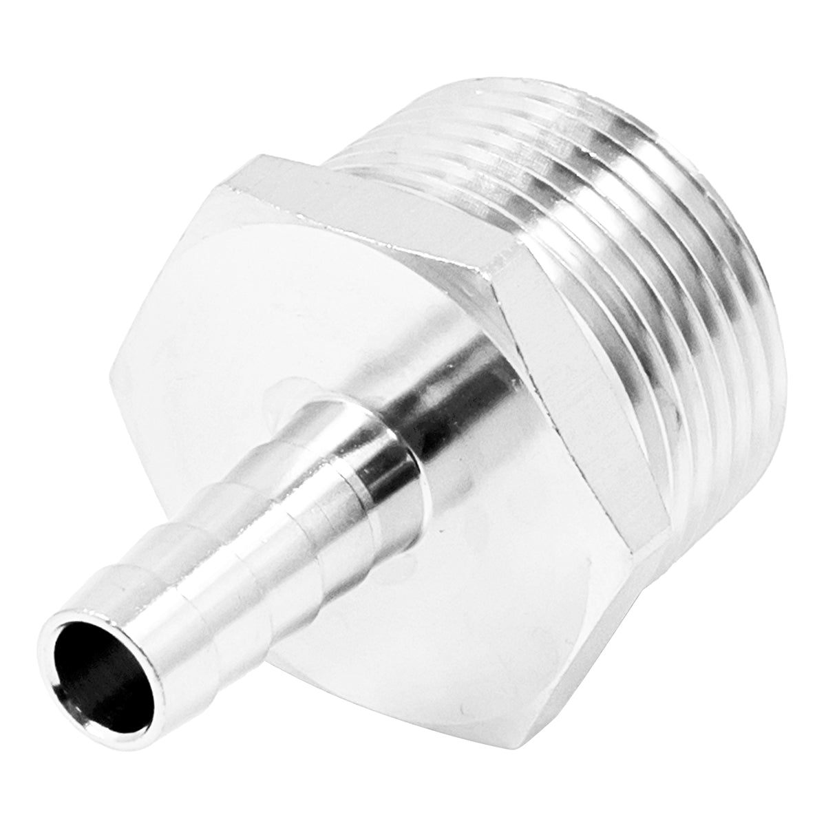 Stainless Steel Fitting - 1" Male NPT X 3/8" OD Barb