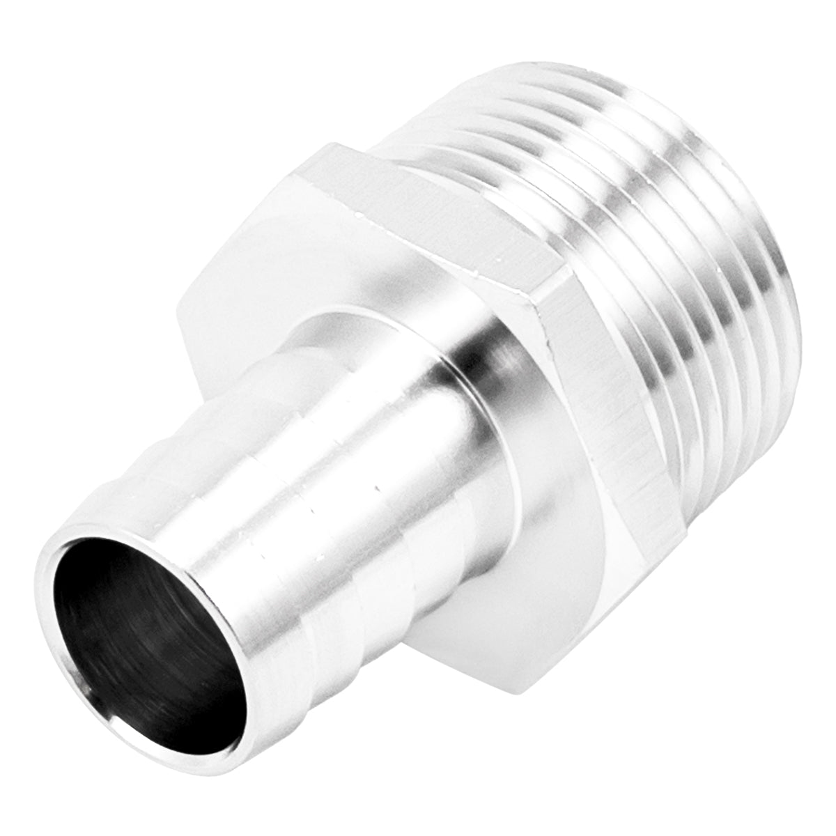 Stainless Steel Fitting - 1" Male NPT X 3/4" OD Barb