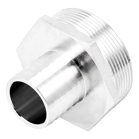 Stainless Steel Fitting - 2" Male NPT X 1 1/4" OD Barb