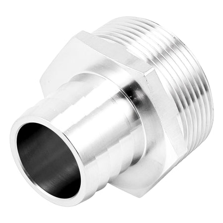 Stainless Steel Fitting - 1 1/2" Male NPT X 1 1/4" OD Barb