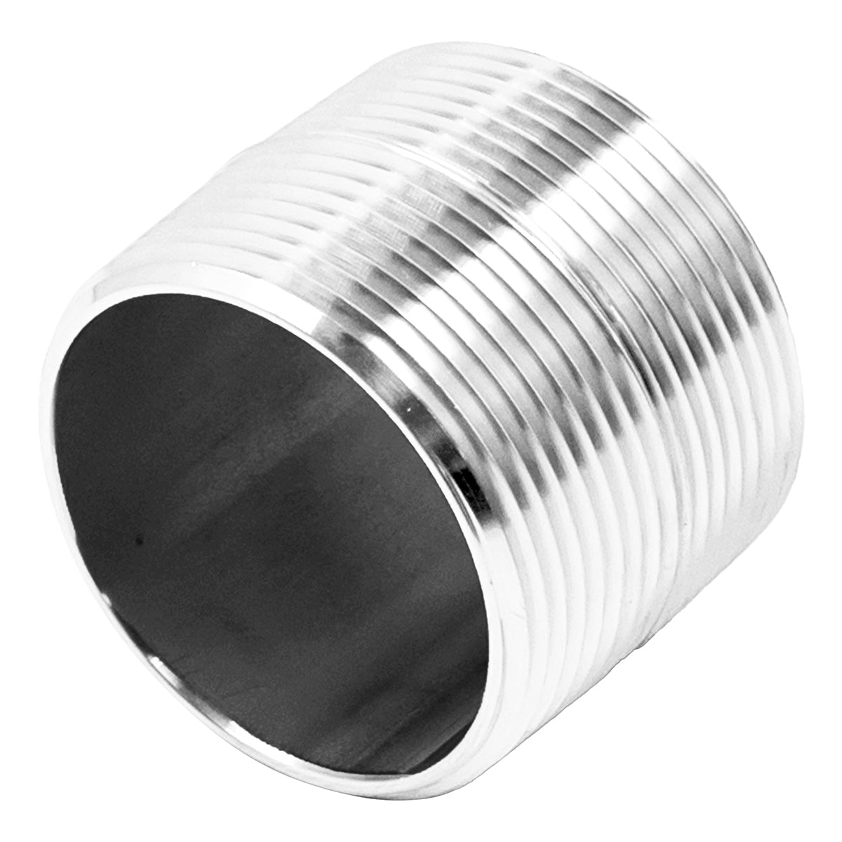 Stainless Steel Close Nipple - 1 1/2" Male NPT (1 1/2")
