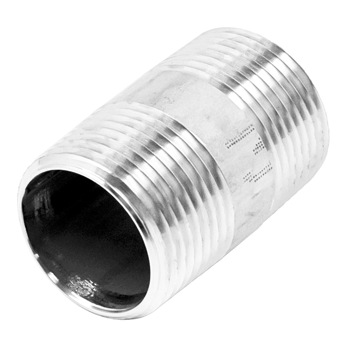 Stainless Steel Nipple - 1" Male NPT (2")
