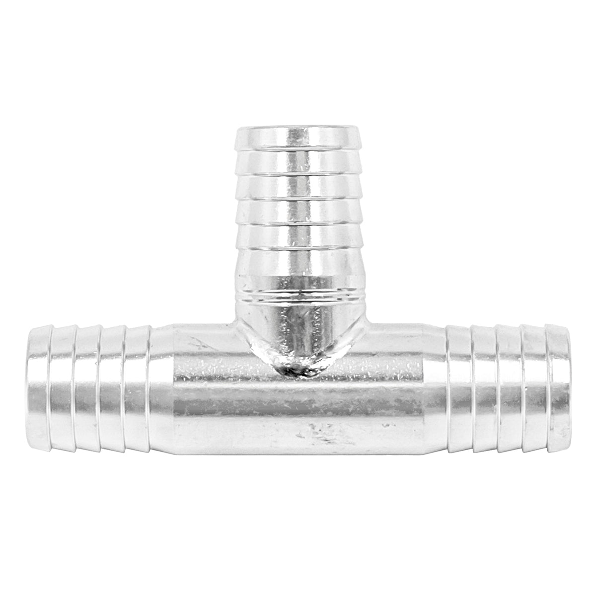 Stainless Steel Barbed Hose Splicer Tee - 13mm