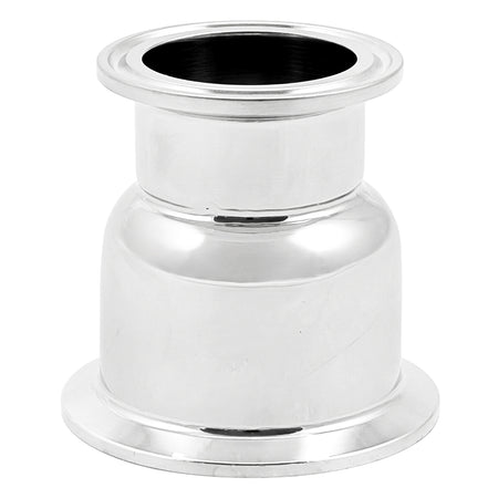 Stainless Steel Tri-Clover Concentric Bowl Reducer - 2" TC X 1.5" TC