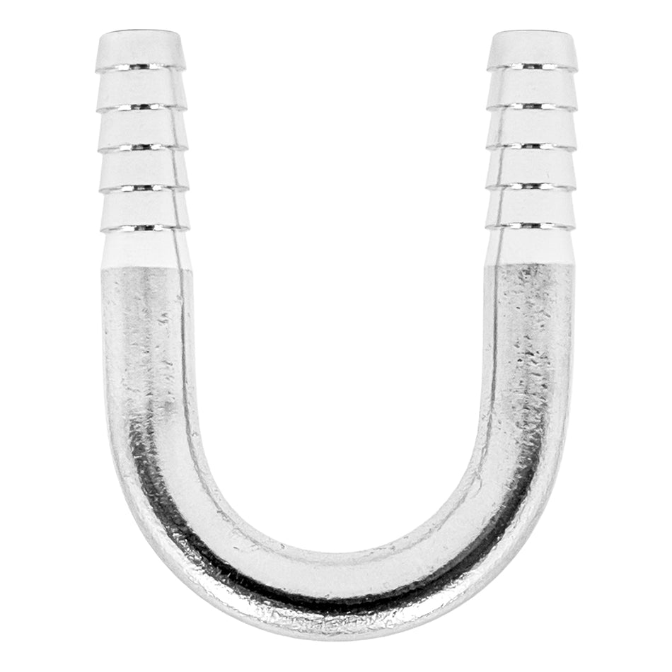 Stainless Steel Barbed Hose Splicer U-Bend - 3/16"