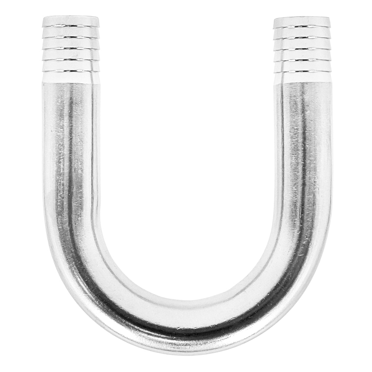 Stainless Steel Barbed Hose Splicer U-Bend - 1/2"