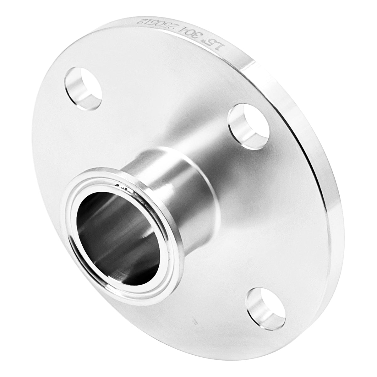 Stainless Steel Tri-Clover Flange Adapter - 1.5" TC
