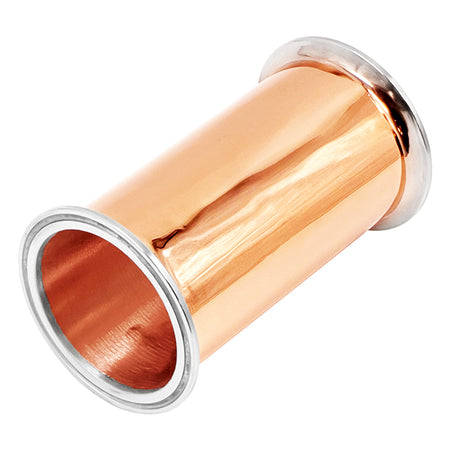 Copper Tri-Clover Extension Tube - 3" TC (6")