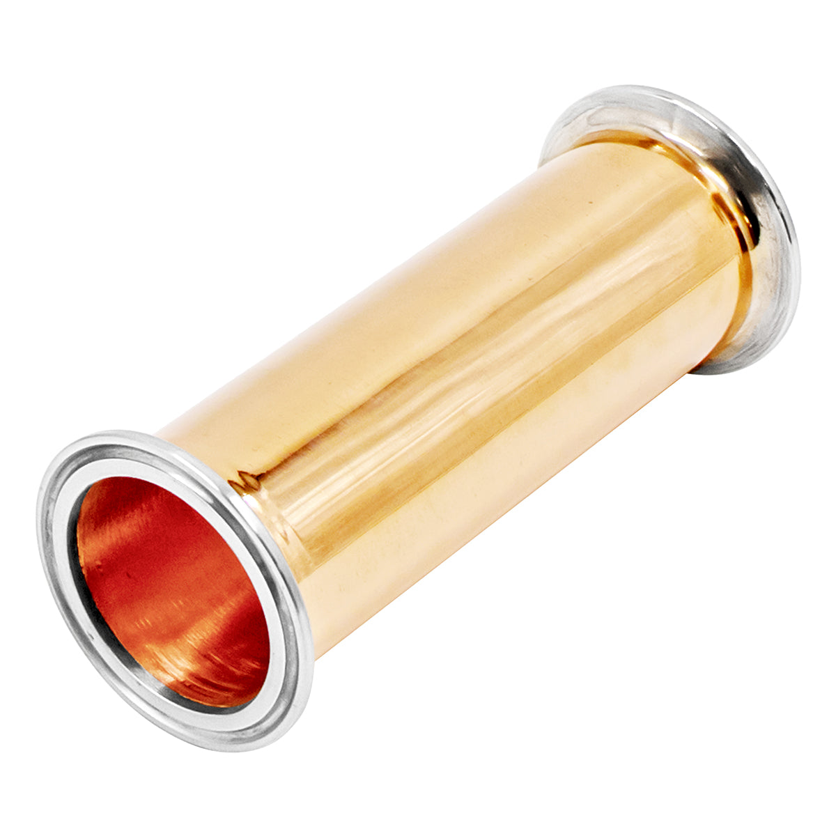 Copper Tri-Clover Extension Tube - 2" TC (6")