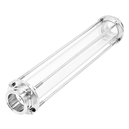 Stainless Steel Tall Tri-Clover Sight Glass - 2" TC (18")