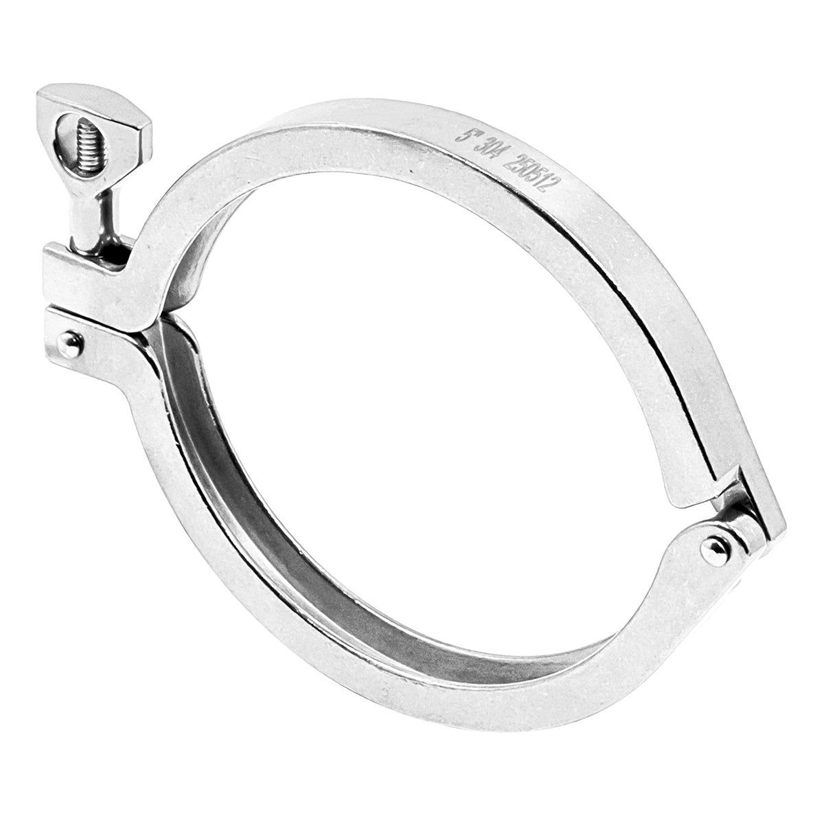 Stainless Steel Tri-Clover Clamp - 5" TC